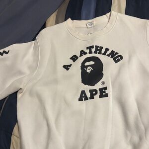 Champion White Sweatshirt